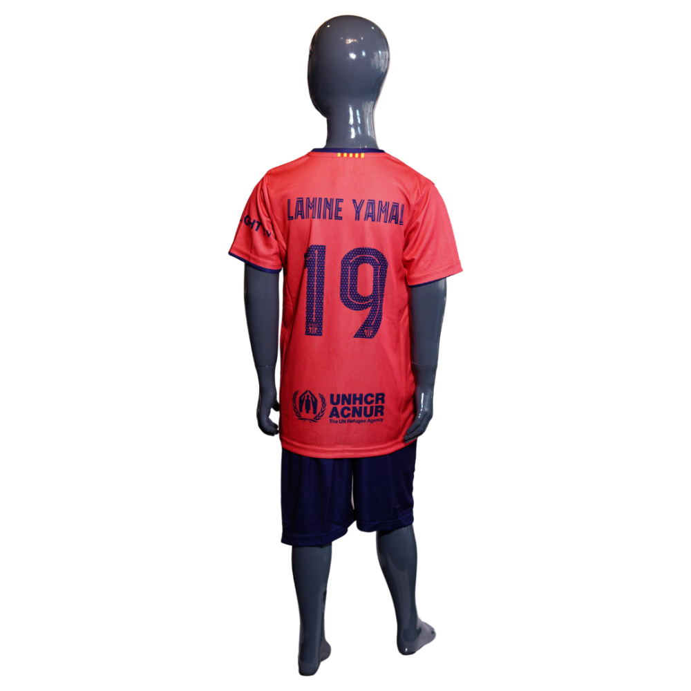 NIKE FCB LAMINE YAMAL FOOTBALL KIT 2025-2026