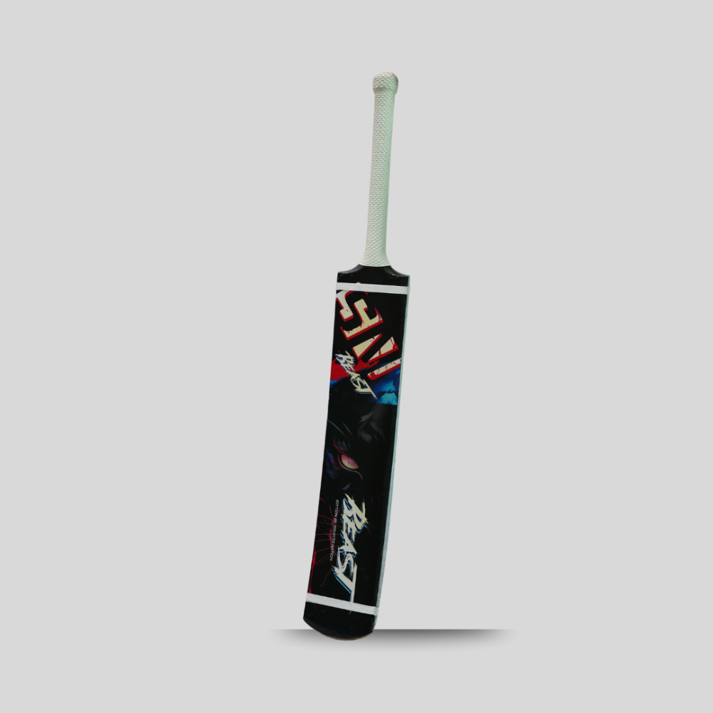 Sports Nation Beast Coconut Wood Tape Ball Bat with Carry Bag